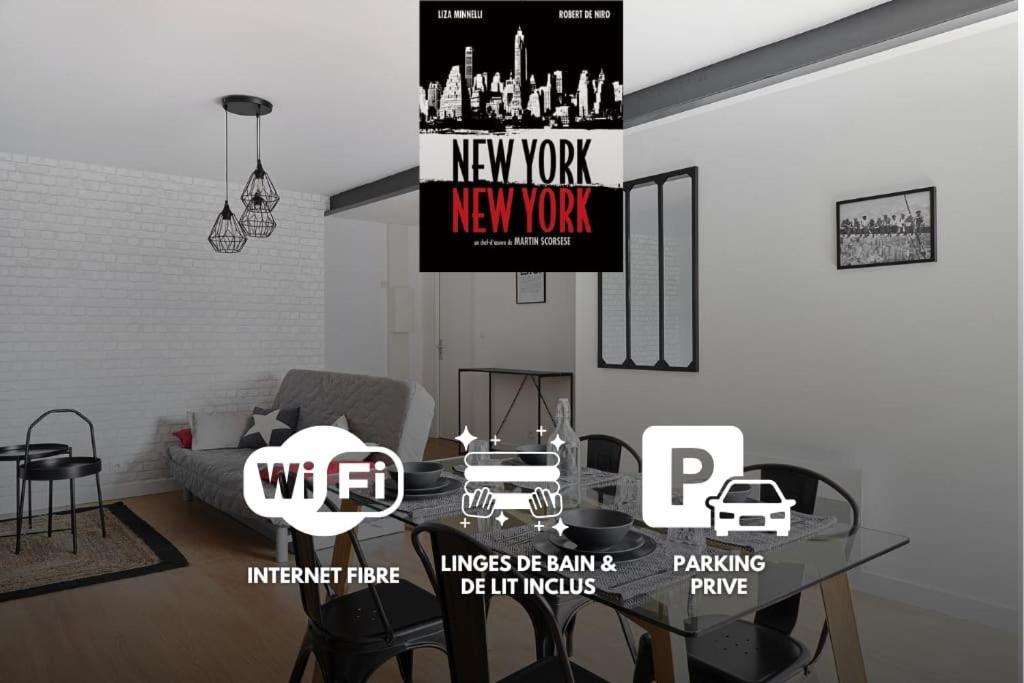 Appartamento New-York New-York : Fibre Wifi/Linge/Parking Châteaubriant Esterno foto