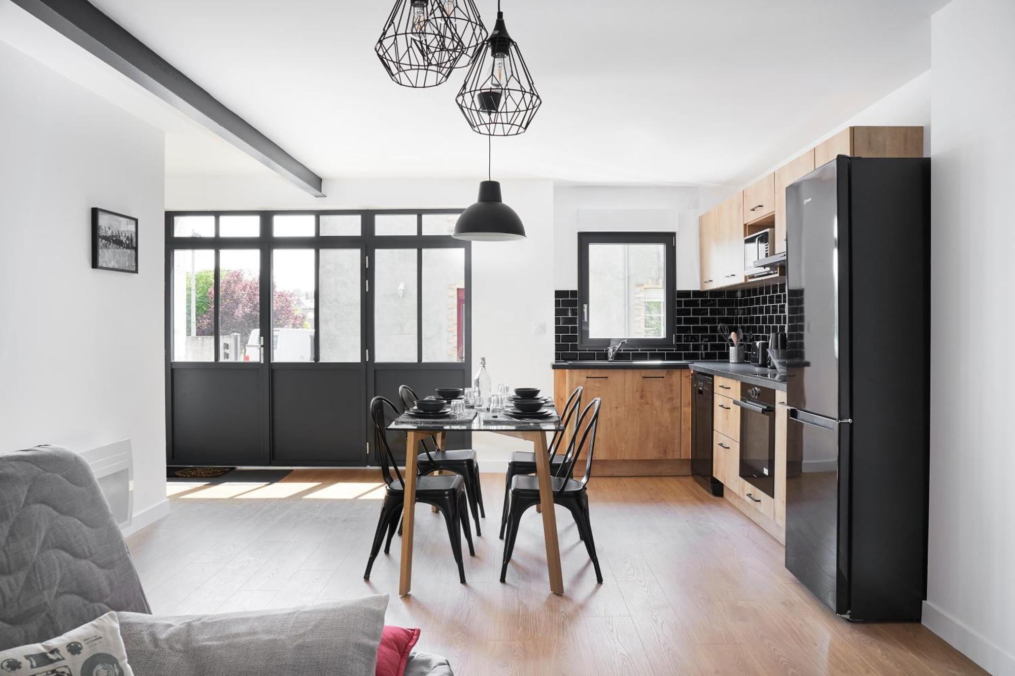 Appartamento New-York New-York : Fibre Wifi/Linge/Parking Châteaubriant Esterno foto